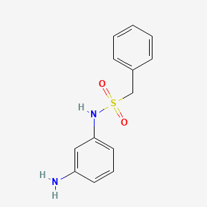 N-(3-Aminophenyl)-1-phenylmethanesulfonamide