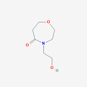 4-(2-Hydroxyethyl)-1,4-oxazepan-5-one