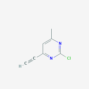 2-Chloro-4-ethynyl-6-methylpyrimidine