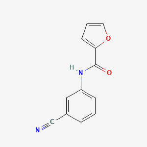 N-(3-cyanophenyl)furan-2-carboxamide