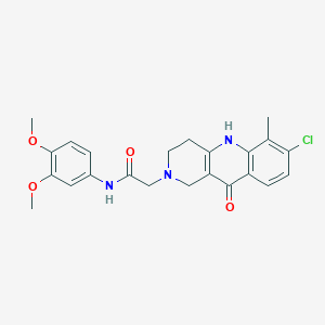 2-{2-[4-(2-fluorophenyl)piperazin-1-yl]-2-oxoethyl}-7-methyl-5-(4-methylphenyl)[1,2,4]triazolo[4,3-c]pyrimidin-3(2H)-one