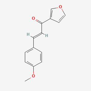 (E)-1-(3-furyl)-3-(4-methoxyphenyl)-2-propen-1-one