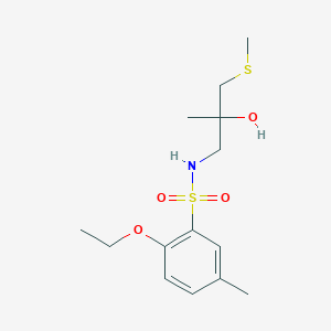 2-ethoxy-N-(2-hydroxy-2-methyl-3-(methylthio)propyl)-5-methylbenzenesulfonamide