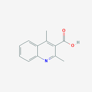 molecular formula C12H11NO2 B028033 2,4-dimethylquinoline-3-carboxylic Acid CAS No. 104785-55-9