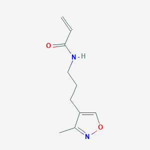 N-[3-(3-Methyl-1,2-oxazol-4-yl)propyl]prop-2-enamide