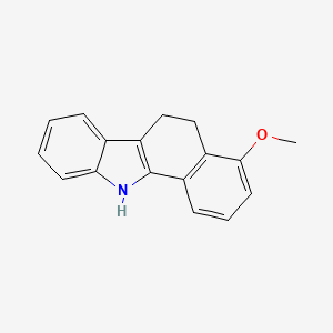 molecular formula C17H15NO B2803382 4-methoxy-6,11-dihydro-5H-benzo[a]carbazole CAS No. 903574-88-9