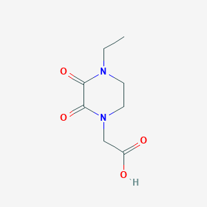 2-(4-Ethyl-2,3-dioxopiperazin-1-yl)acetic acid