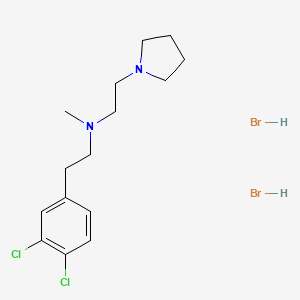 molecular formula C15H24Br2Cl2N2 B2803416 BD 1008 Dihydrobromide CAS No. 138356-08-8; 138356-09-9