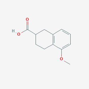 5-Methoxy-1,2,3,4-tetrahydronaphthalene-2-carboxylic acid
