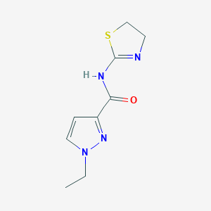 N-(4,5-dihydrothiazol-2-yl)-1-ethyl-3-pyrazolecarboxamide