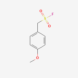 molecular formula C8H9FO3S B2803626 (4-Methoxyphenyl)methanesulfonyl fluoride CAS No. 1892495-27-0