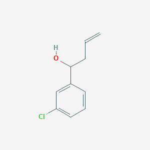 molecular formula C10H11ClO B2803637 1-(3-氯苯基)丁-3-烯-1-醇 CAS No. 67472-21-3