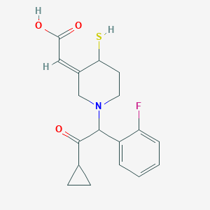 molecular formula C18H20FNO3S B028038 普拉格雷代谢物 CAS No. 239466-74-1