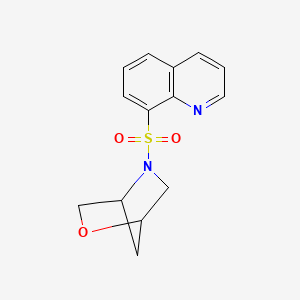 5-(Quinolin-8-ylsulfonyl)-2-oxa-5-azabicyclo[2.2.1]heptane