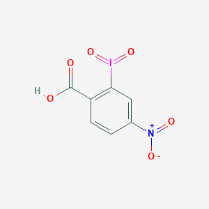 molecular formula C7H4INO6 B2803904 2-Iodyl-4-nitrobenzoic acid CAS No. 112391-35-2