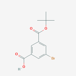 3-Bromo-5-(tert-butoxycarbonyl)benzoic acid