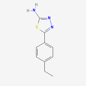 5-(4-Ethylphenyl)-1,3,4-thiadiazol-2-amine