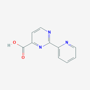 molecular formula C10H7N3O2 B2803945 2-(Pyridin-2-yl)pyrimidine-4-carboxylic acid CAS No. 1094211-77-4