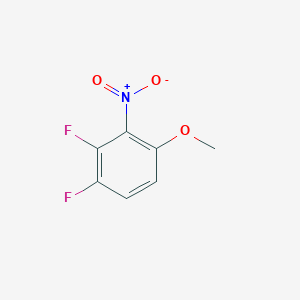 molecular formula C7H5F2NO3 B2803963 1,2-Difluoro-4-methoxy-3-nitrobenzene CAS No. 1806370-26-2