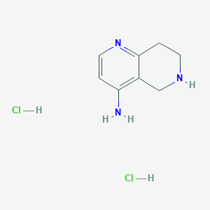 5,6,7,8-Tetrahydro-1,6-naphthyridin-4-amine dihydrochloride