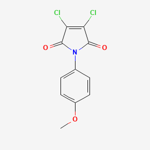 2,3-dichloro-N-(4-methoxyphenyl)maleimide