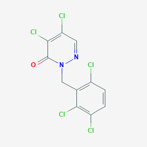 4,5-dichloro-2-(2,3,6-trichlorobenzyl)pyridazin-3(2H)-one