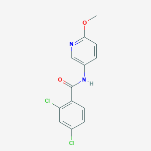 2,4-dichloro-N-(6-methoxypyridin-3-yl)benzamide