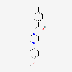2-(4-(4-Methoxyphenyl)piperazin-1-yl)-1-(p-tolyl)ethanol