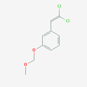 molecular formula C10H10Cl2O2 B2804204 1-(2,2-Dichloroethenyl)-3-(methoxymethoxy)benzene CAS No. 2305255-53-0