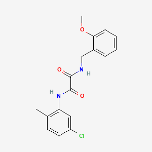 N1-(5-chloro-2-methylphenyl)-N2-(2-methoxybenzyl)oxalamide