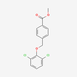 Methyl 4-[(2,6-dichlorophenoxy)methyl]benzoate