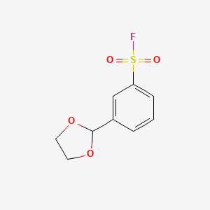 3-(1,3-Dioxolan-2-yl)benzenesulfonyl fluoride