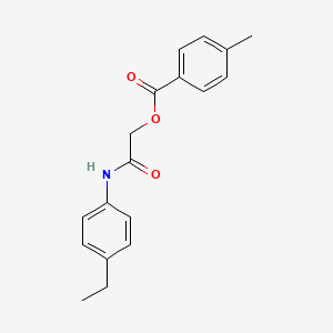 [2-(4-Ethylanilino)-2-oxoethyl] 4-methylbenzoate