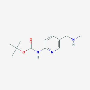 tert-butyl N-[5-(methylaminomethyl)pyridin-2-yl]carbamate