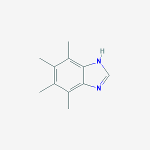 molecular formula C11H14N2 B028044 4,5,6,7-Tetramethyl-1H-benzimidazole CAS No. 106148-67-8