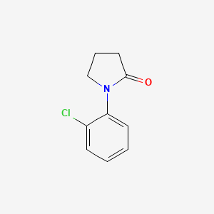 molecular formula C10H10ClNO B2804419 1-(2-氯苯基)吡咯烷-2-酮 CAS No. 30425-42-4