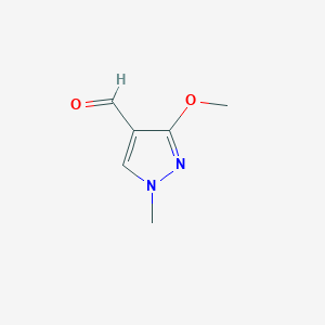 3-Methoxy-1-methyl-1H-pyrazole-4-carbaldehyde