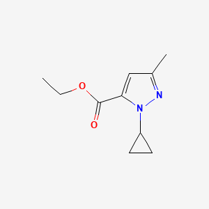 ethyl 1-cyclopropyl-3-methyl-1H-pyrazole-5-carboxylate