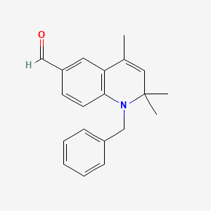 1-Benzyl-2,2,4-trimethyl-1,2-dihydroquinoline-6-carbaldehyde