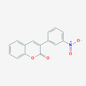 3-(3-Nitrophenyl)chromen-2-one