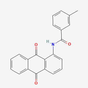 N-(9,10-dioxo-9,10-dihydroanthracen-1-yl)-3-methylbenzamide
