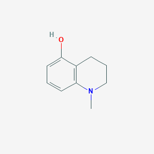 molecular formula C10H13NO B2804611 1-Methyl-1,2,3,4-tetrahydroquinolin-5-ol CAS No. 111052-00-7