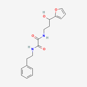 N1-(3-(furan-2-yl)-3-hydroxypropyl)-N2-phenethyloxalamide