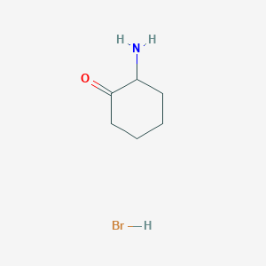 molecular formula C6H12BrNO B2804698 2-氨基环己酮盐酸盐 CAS No. 92511-46-1