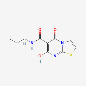 N-(sec-butyl)-7-hydroxy-5-oxo-5H-thiazolo[3,2-a]pyrimidine-6-carboxamide
