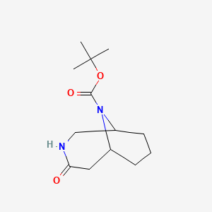 Tert-butyl 4-oxo-3,10-diazabicyclo[4.3.1]decane-10-carboxylate