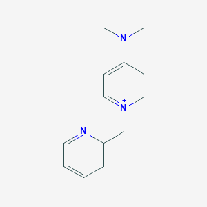 molecular formula C13H16N3+ B280476 4-(Dimethylamino)-1-(2-pyridinylmethyl)pyridinium 
