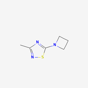 5-(Azetidin-1-yl)-3-methyl-1,2,4-thiadiazole