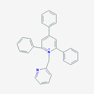 molecular formula C29H23N2+ B280477 2,4,6-Triphenyl-1-(2-pyridinylmethyl)pyridinium 