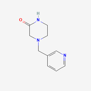 4-(Pyridin-3-ylmethyl)piperazin-2-one